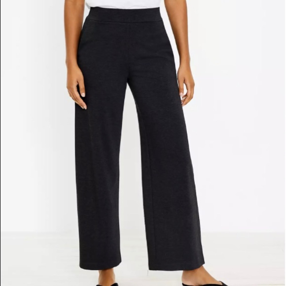 Loft Pull On Wide Leg Pants.